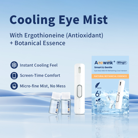 Acewink BlingU Smart & Gentle Eye Mist Kit (Refreshing Cool Version)