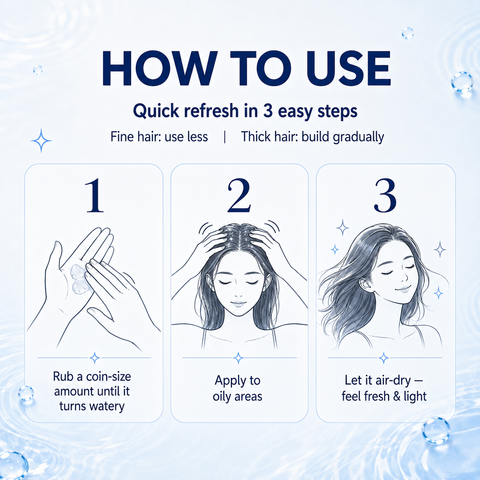 Acewink Oil-Control Volumizing Haircare Shampoo - Lightweight Liquid Shampoo for Normal Scalp, Fresh-Feeling Scalp and Fuller-Looking Hair